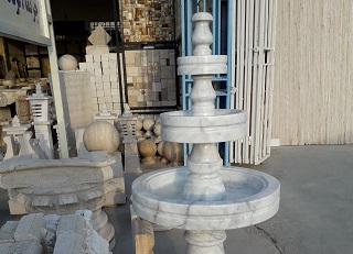 Stone fountain